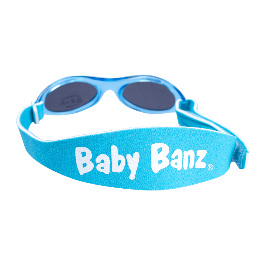 Baby Banz solglasögon för barn och baby. Frisk blå (aqua) färg