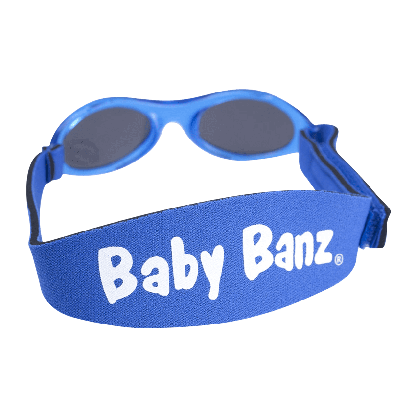 Baby Banz solglasögon för barn och baby. Klassisk blå färg.